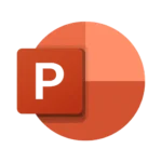 PowerPoint logo Transformacinis perėjimas